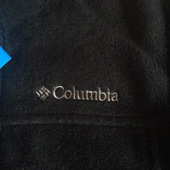 Columbia Full ZIP Fleece Jacket Grey M Unisex NEW - Picture 5 of 8